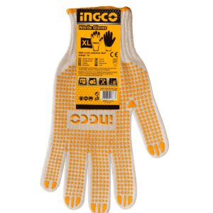 ΓΑΝΤΙΑ INGCO ΜΕ ΚΟΚΚΟΥΣ ΣΤΗ ΠΑΛΑΜΗ ΑΝΑ ΖΕΥΓΑΡΙ